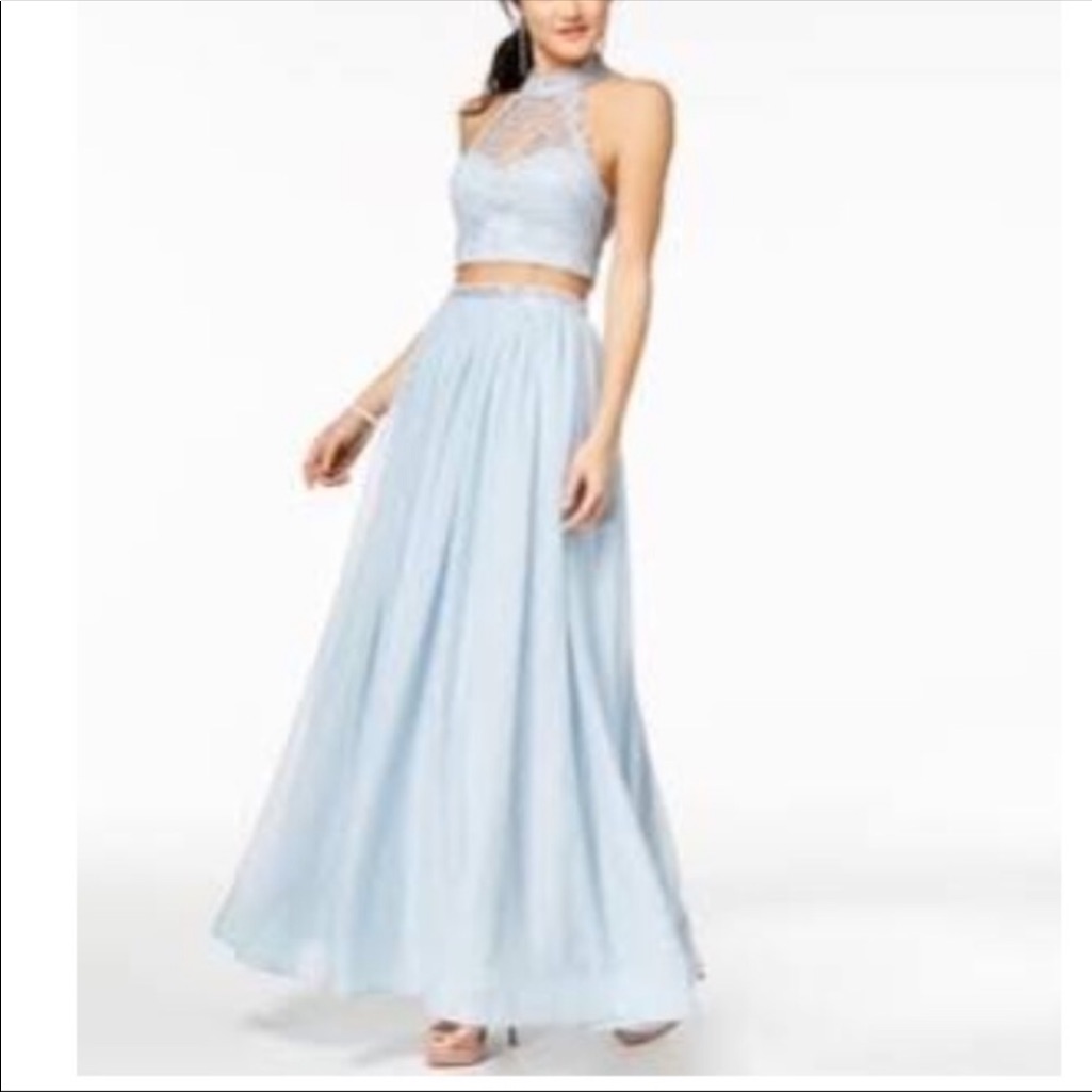 Sequin Hearts Two Piece